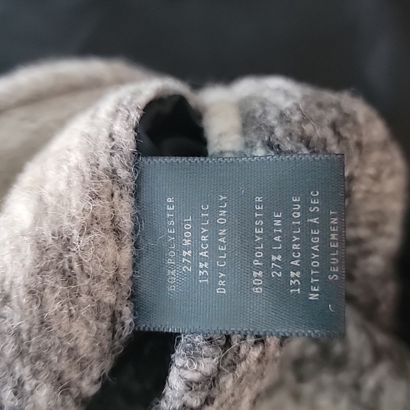 NWT Soft Cloth Wool Trench Coat - Picture 6 of 6